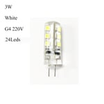 3w/5w/7w G4 Lamp G9 Led Light Corn White 220v 3w