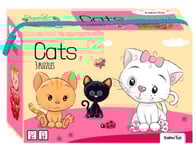 Little Bright Ones - Pussel Med 3 Katter