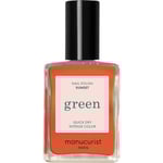 manucurist Paris Naglar Nail Polish Grön Sunset 15 ml (12.600,00 kr / 1 l)