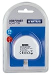 USB Power Adaptor - 13A - Single Pack S1USBPLUG1PK4 STATUS