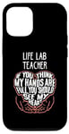iPhone 15 I Train Life Lab Super Heroes - Teacher Graphic Case