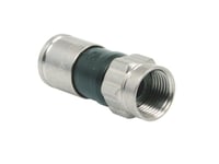 Triax Ex 6-49 Nt Plus, N-Typ, Nt, F, 5 - 3000 Mhz, 75 O, Svart, Nickel