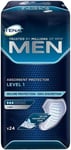 Tena For Men Level 1 Absorbent Protector Pads, Pack of 24  (Pack 1)