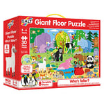 Galt, Giant Floor Puzzle - Who's Taller?, Floor Puzzles for Kids, 30 piece Puzzle, Ages 3 to 6 years Plus