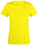 Clique Basic Trenings T-Skjorte Dame XL Gul