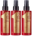 Pack of 3 REVLON Professional Uniq One Hair Treatment, 150ml. 