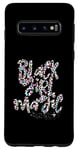 Coque pour Galaxy S10 Black Girl Magic Melanine Black Queen Woman Rainbow Leopard