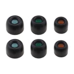 3 Pairs Eartips Noise Isolation Earbuds for Sony WF-1000XM4 Earphones S/M/L