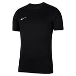 NIKE Mens Dri-fit Park 7 Jby T-Shirt, Black/White, XL EU
