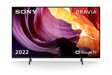 Sony BRAVIA KD-55X80K - 55-inch - LCD - 4K Ultra HD (UHD) - High Dynamic Range (HDR) - Google TV - (Black, 2022 model)