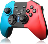 Manette Switch,Manette Switch Sans Fil Pour Switch/Switch Lite/Switch Oled,Manette Switch Pro Avec One Key Wake Up/Turbo Function/6 Axis Gyro Sensor/Dual Vibration,Manette Pour Pc Game