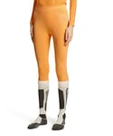 FALKE Maximum Warm Trend, Sous-Vêtement Technique Legging De Sport Femme, Chaud, Orange (Orangette 8155), XS (1 Pièce)