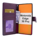 New Standcase Wallet Motorola Edge 30 Pro (Lila)
