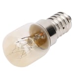 10Pcs 300℃ High Temperature Resistant Nickel Plated Copper E14 Light Bulb for Microwave Oven Practical Accessory(25W)