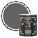 Rust-Oleum Grey Furniture Paint in Gloss Finish - Art School 750ml