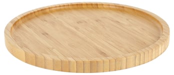 Clas Ohlson Snurrbricka i bambu, Lazy Susan i trä, 30 cm