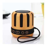 Lux-Case Daniu Mini Bluetooth Högtalare Med Mikrofon - Gul
