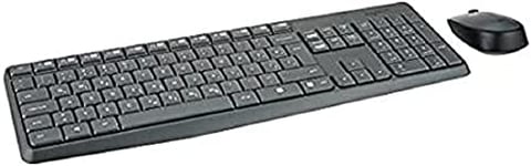 Logitech MK235 Wireless Keyboard and Mouse Combo, US-International Layout , QWERTZ layout