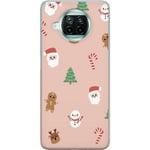 Xiaomi Mi 10T Lite 5G Transparent Mobilskal Klassisk Julfest