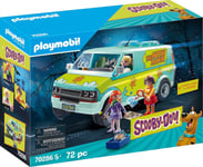 Playmobil 70286 SCOOBY-DOO! Mystery Machine with special light Effects, Fun Imag