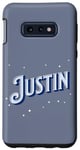 Galaxy S10e justin name personalised Case