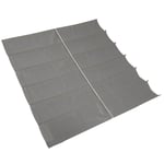 Platinum Sun & Shade, Coolfit solsegel harmonica 200x400cm grå