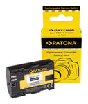 Patona Batteri for Canon LP-E6N LPE6N EOS 80D 7D 70D 6D 60D Mark II Mark III R5D EOS R 150101260 (Kan sendes i brev)