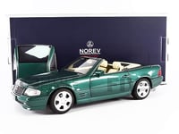 NOREV 1:18 SL 500 1999-Vert Métallique Mercedes-Benz Voiture Miniature de Collection, 183753, Green Metallic, 1/18e