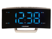 Blaupunkt CR7BK, Klockradio, Analog och digital, FM, PLL, LCD, 4,7 cm (1.85), Blå
