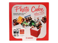 Canon PG-560/CL-561 Photo Value Pack - Brillant - 0.27 mm - pack de 2 - couleur (cyan, magenta, jaune), noir pigmenté - original - boîte - réservoir d'encre/kit papiers - pour PIXMA TS5350, TS5351, TS5352, TS5353, TS7450, TS7451
