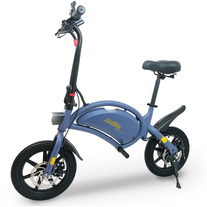 Trottinette électrique MOSE M1 Pliable - Fatbike, 350W, 36V, Autonomie 40-50km, Dorée