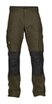 Fjallraven Vidda Pro Trousers M Long Sport Trousers - Dark Olive, 56