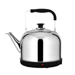 Gzjdtkj Kettle Long Spout Mouth Electric Kettle 4L Stainless Steel Thermostat Hot Water Heating Bolier Boiling Pot Heater Auto-off Teapot