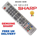 Genuine Sharp Aquos Smart TV Remote Control for SHARP LC50CFE6131K LC-49FI5542E