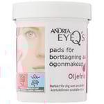 Andrea Eye Q's Remover Pads Oil-free Sminkborttagning 65 st
