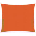 Solsegel 160 g/m² orange 3x3 m HDPE