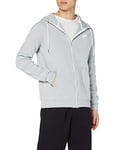 Nike M NSW Modern Hoodie FZ FLC Sweat-Shirt Homme, lt Smoke Grey/Ice Silver/White/(White), FR : 3XL (Taille Fabricant : 3XL)