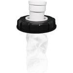 IBC-lockfilter - Regnvattenfilter tvättbart nylon med lock 165mm 245mm Vattenfilter Regnvattentank Tillbehör (165mm, Vertikal)