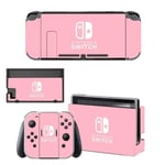 Autocollant de couleur violette Pure pour Nintendo Switch, pour Console et manette Joy-Con