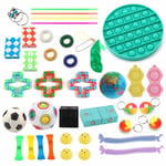 Leksakspaket 38 delar - Fidget Pop It Toy Set