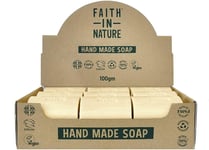 Faith in Nature Natural Fragrance Free Hand Soap Bar x 18 Box