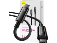 Kabel USB-C do USB-C Baseus Tungsten Guld 240W 3m (czarny)