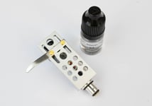 Silver Headshell, AT cartridge, stylus for Kenwood PC350, PC400, KD1033, KD2000