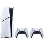 PS5 PlayStation 5 Slim 1TB Console Two DualSense™ Wireless Controllers Bundle