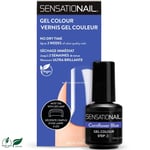 SensatioNail Damage Proof LED Gel Polish - Cornflower Blue 7.39ml (72579)