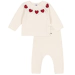 Petit Bateau Stickat Klädset Marshmallow Corrida | Vit | 12 months