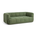 HAY Quilton soffa 2-sits 214 cm Linara 100-Tarragon