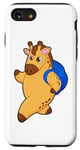 Coque pour iPhone SE (2020) / 7 / 8 Girafe Sac à dos