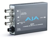 AJA ADA4: 4 ch Bi-Directional Audio A/D & D/A Converter