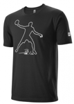 WILSON Bela Tee Black (Storlek: S)